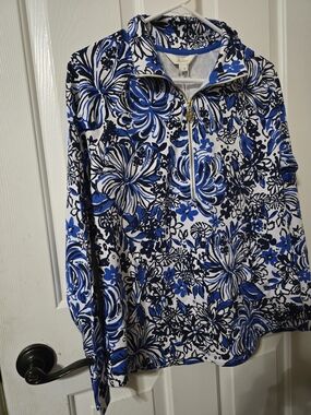 Lilly Pulitzer Skipper Popover. Print Pandarama.